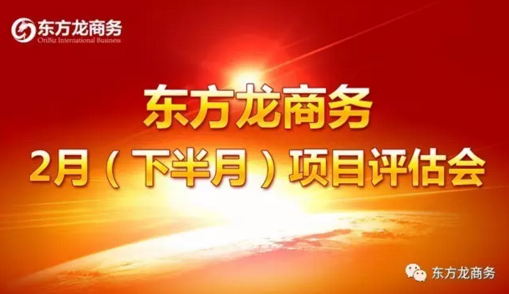 東方龍商務舉行二月下半月投資選址項目評估會,確定下階段重點對接項目 東方龍商務舉行二月下半月投資選址項目評估會,確定下階段重點對接項目