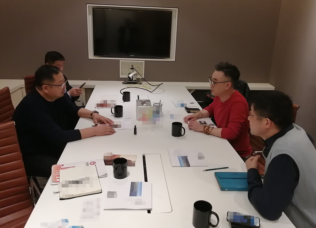 陪同政府園區對接考察外資漢麻萃取加工投資選址項目，發揮溝通實效，細化合作事宜