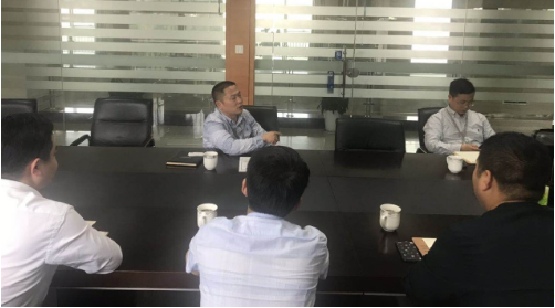 陪同政府園區(qū)赴上市公司精細(xì)化工投資選址項目方對接考察，持續(xù)加大優(yōu)質(zhì)項目對接力度